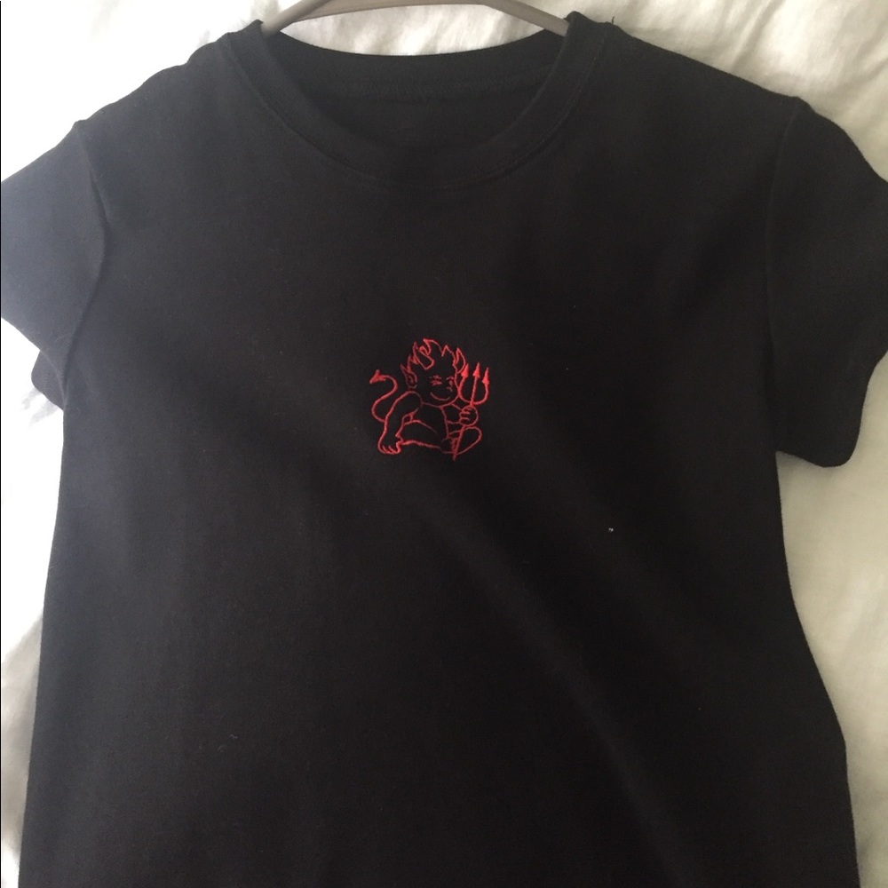 Brandy melville hailie devil top